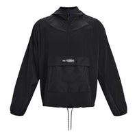Under Armour Rush 1/2 Zip Waterproof Jacket 'Black' 1377183-001