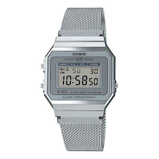 CASIO General VINTAGE Japan / South Korea Fashion Silver Digital A700WEM-7AEF