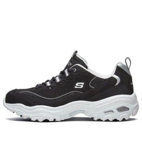 Skechers D'Lites 1.0 Low Running Shoes Black 666090-BLK