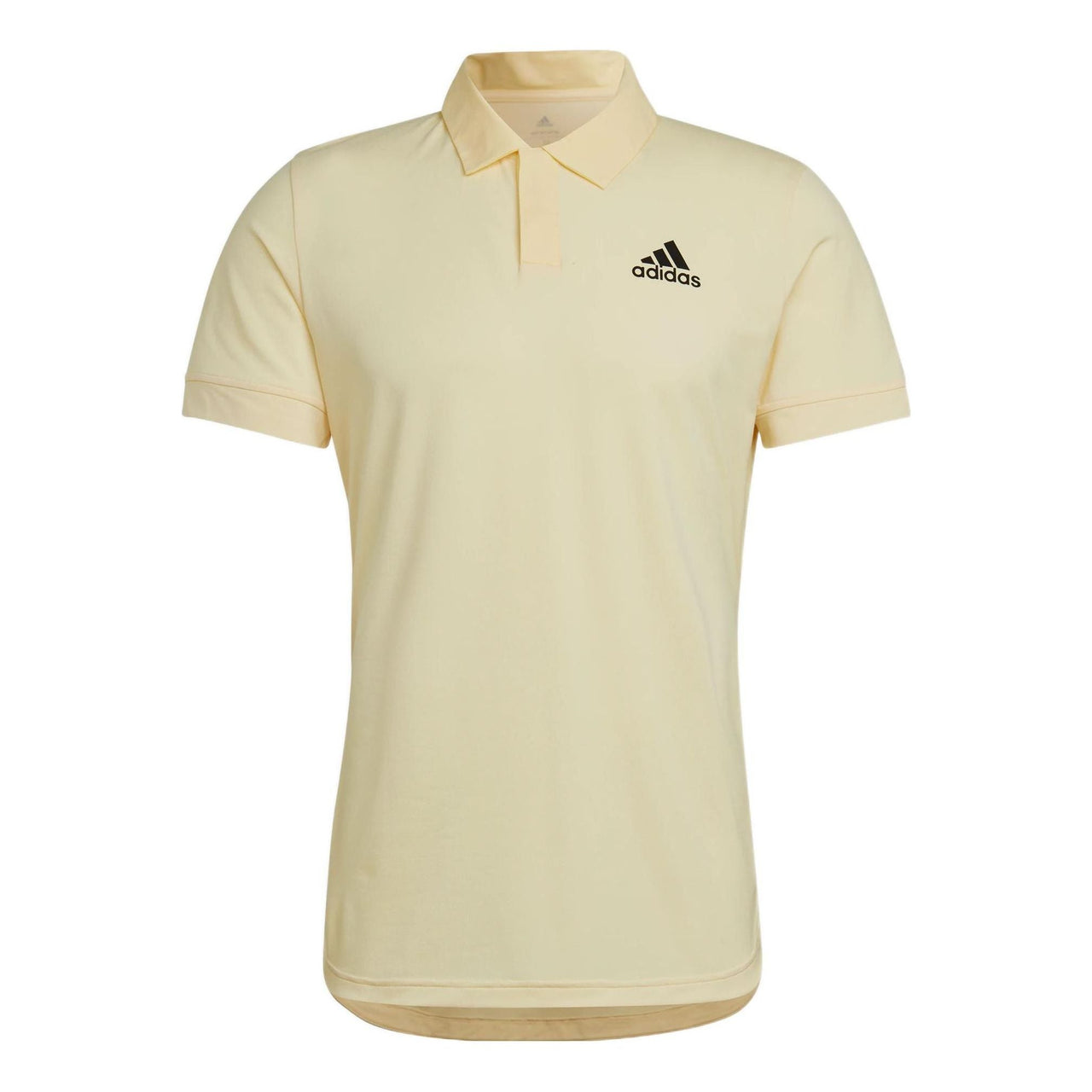 adidas Printing Brand Logo Short Sleeve Polo Shirt Yellow HG3129