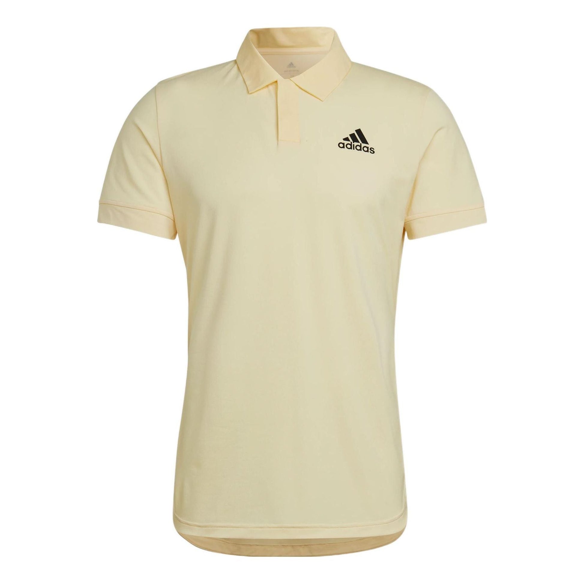 adidas Printing Brand Logo Short Sleeve Polo Shirt Yellow HG3129