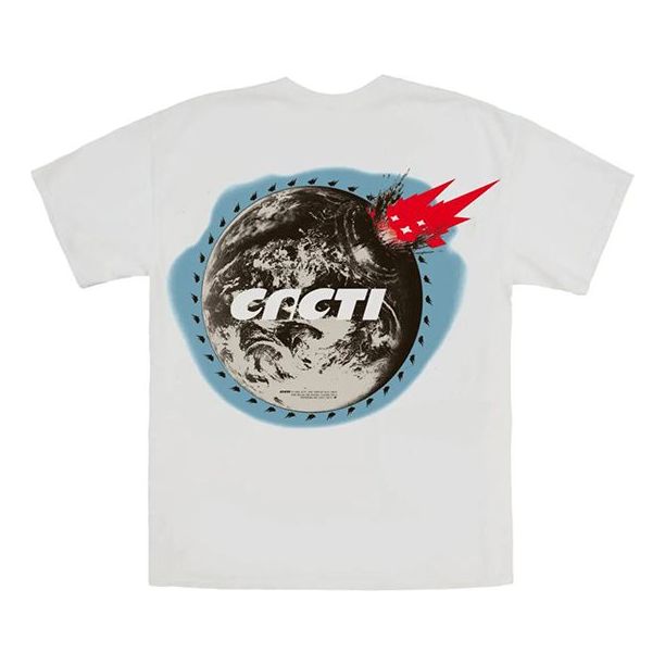 Travis Scott Unisex Cactus Jack CACTI Printing White TC-75