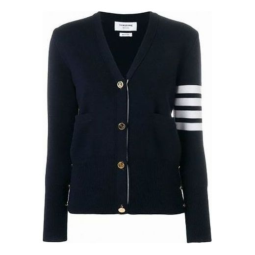 (WMNS) THOM BROWNE Cardigan 'Navy' FKC207A-00014-415