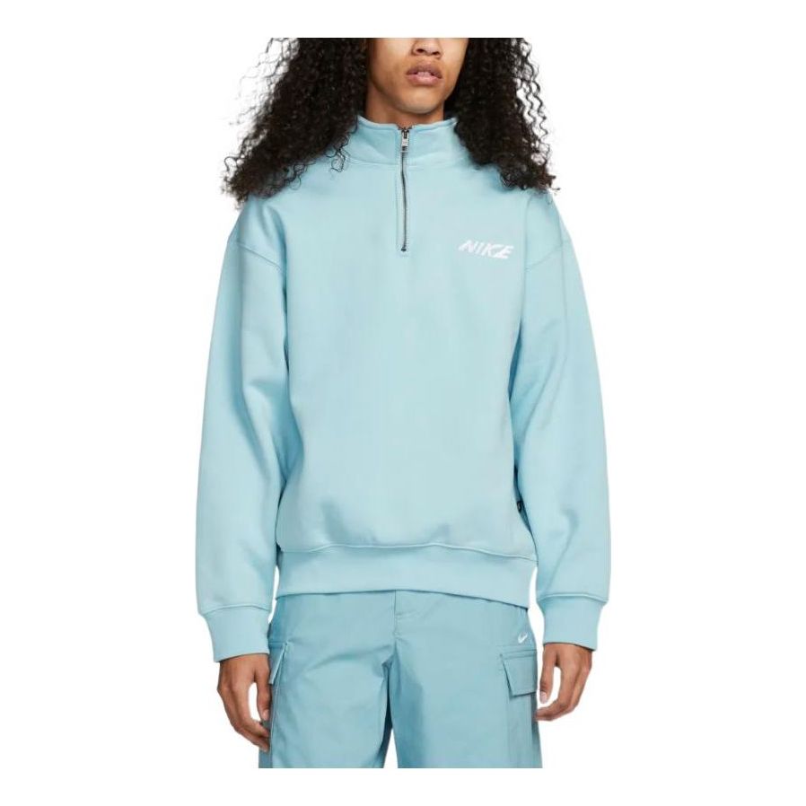 Nike SB 1/2-Zip Fleece Skate Sweatshirt 'Sky Blue' DX4248-442
