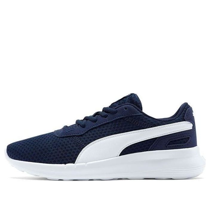 (GS) PUMA ST Activate Low Top Running Shoes Blue/White 369069-03