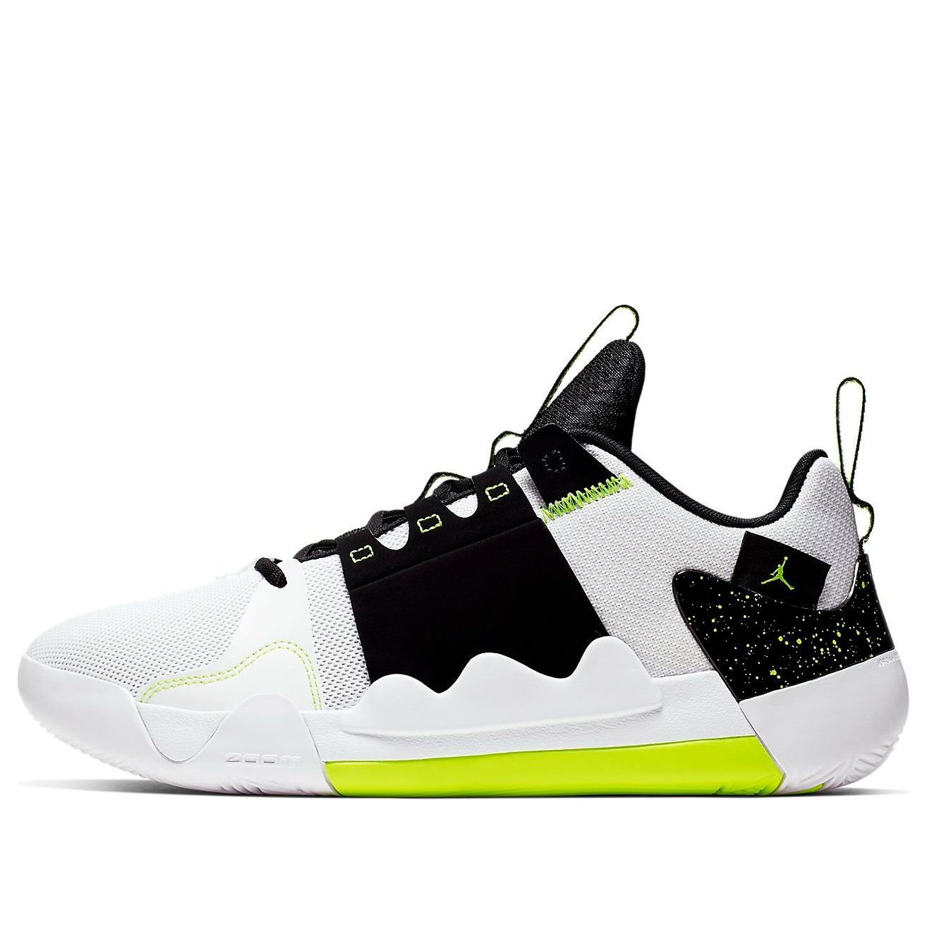 Air Jordan Zoom Zero Gravity 'White Black Fluorescent Green' AT4030-170