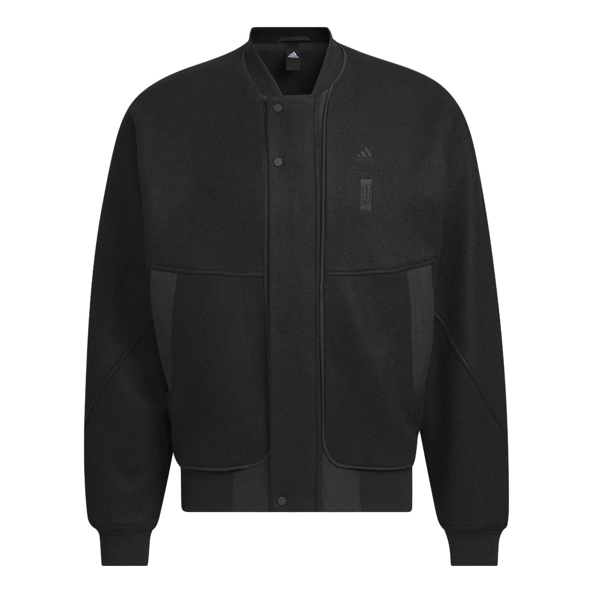 adidas Wuji Melton Jacket 'Black' IP4910