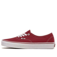 Vans Authentic Wear-resistant Non-Slip Lightweight Low Tops Casual Skateboarding Shoes Unisex Red VN0A38EMQSQ
