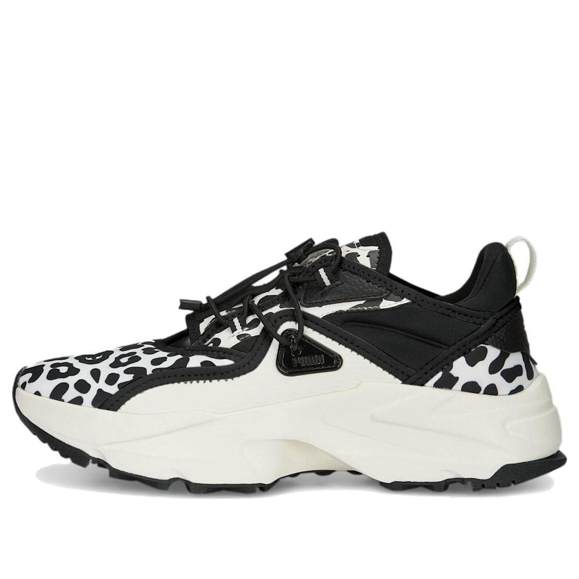 (WMNS) PUMA Orchid Sandals Animal 'Pristine Black' 390655-01