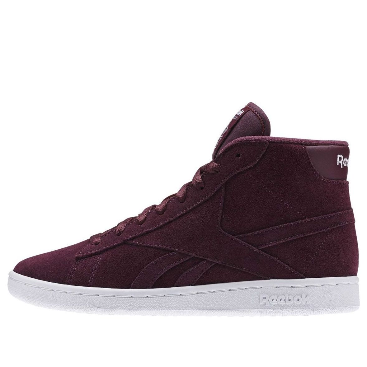 (WMNS) Reebok Npc Uk Mid Sneakers Red AR0983