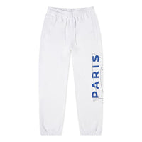 (WMNS) Air Jordan x PSG Sweatpants 'White' DN3461-100