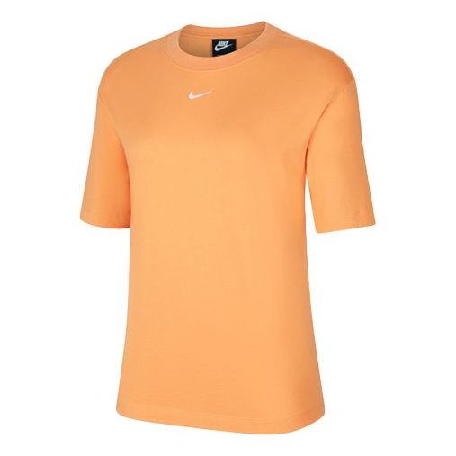 (WMNS) Nike ESSENTIAL Short Sleeve Orange DJ2789-870
