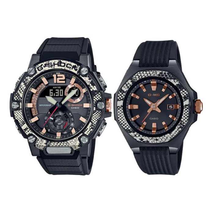 CASIO Baby-G 'Black' GST-B300WLP-1A&MSG-W350WLP-1A