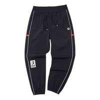 FILA FUSION Woven Loose Casual Sports Pants Black T11M022803F-BK