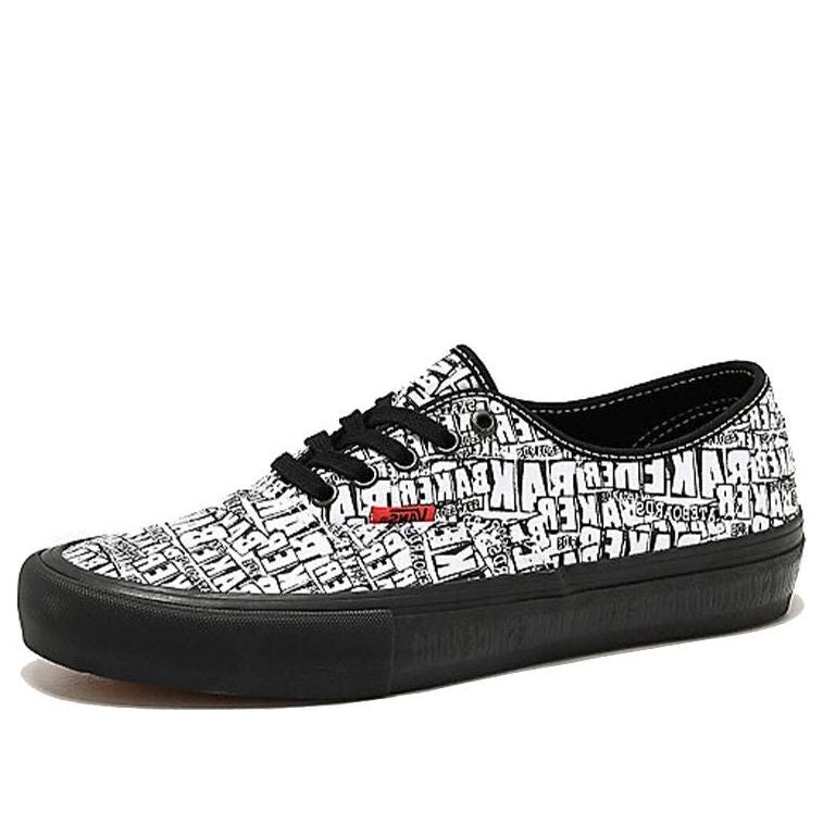 Vans Baker Skateboards x Authentic Pro Logo 'Black White' VN0A3479UYU
