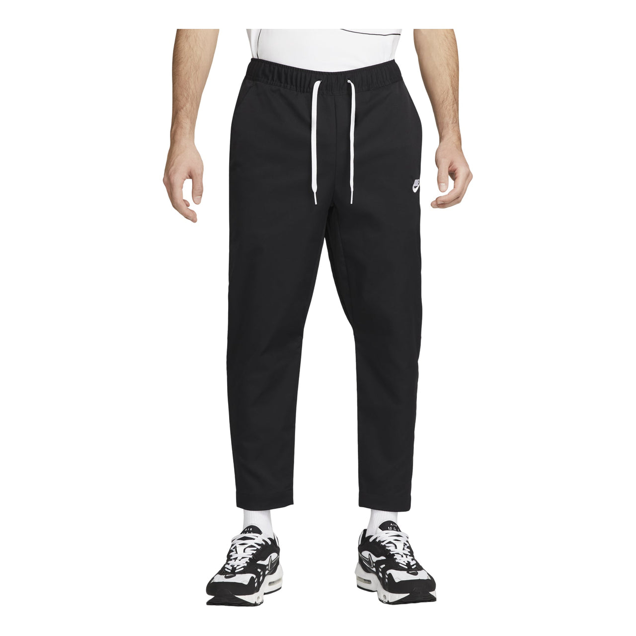 Nike Club Woven Tapered-Leg Pants Asia Sizing 'Black' DX0625-010