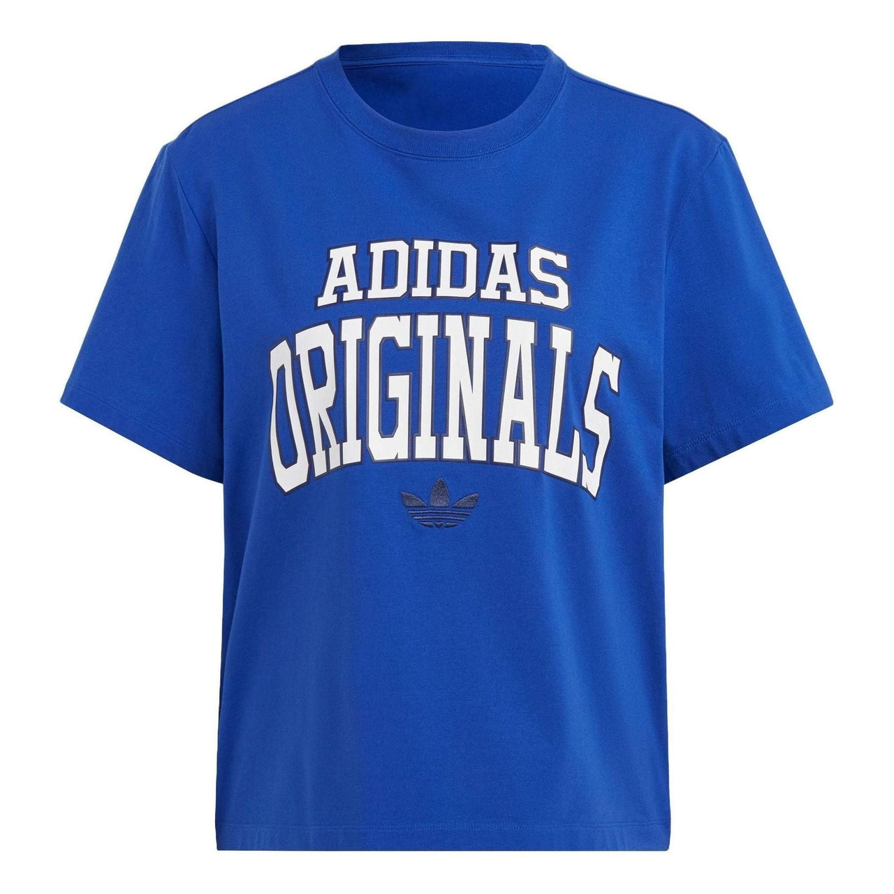 (WMNS) adidas T-Shirt Asia Sizing 'Blue' IC5982