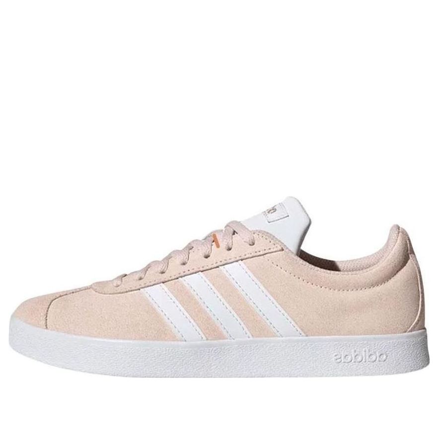 (WMNS) adidas VL Court 2.0 Suede 'Pink' H06114