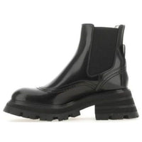 (WMNS) Alexander McQueen Wander Chelsea Boots 'Black' 737213WHZ841000