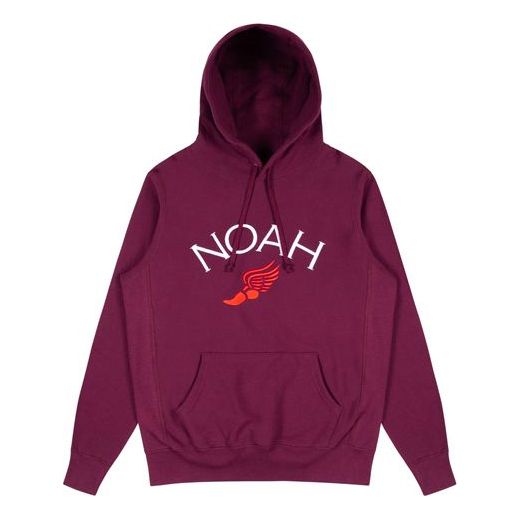 NOAH Logo Embroidered Unisex Wine Red NOAH-SS20-007