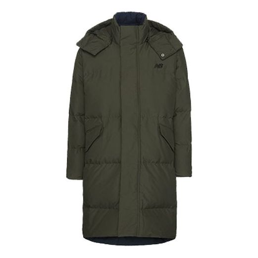 New Balance Reversible Long Puffer Jacket Asia Sizing 'Green' NP847021-KH