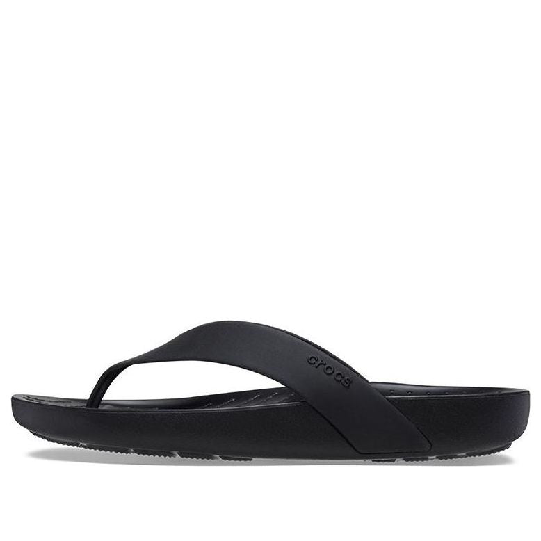 (WMNS) Crocs Splash Flip 'Black' 208218-001