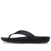 (WMNS) Crocs Splash Flip 'Black' 208218-001