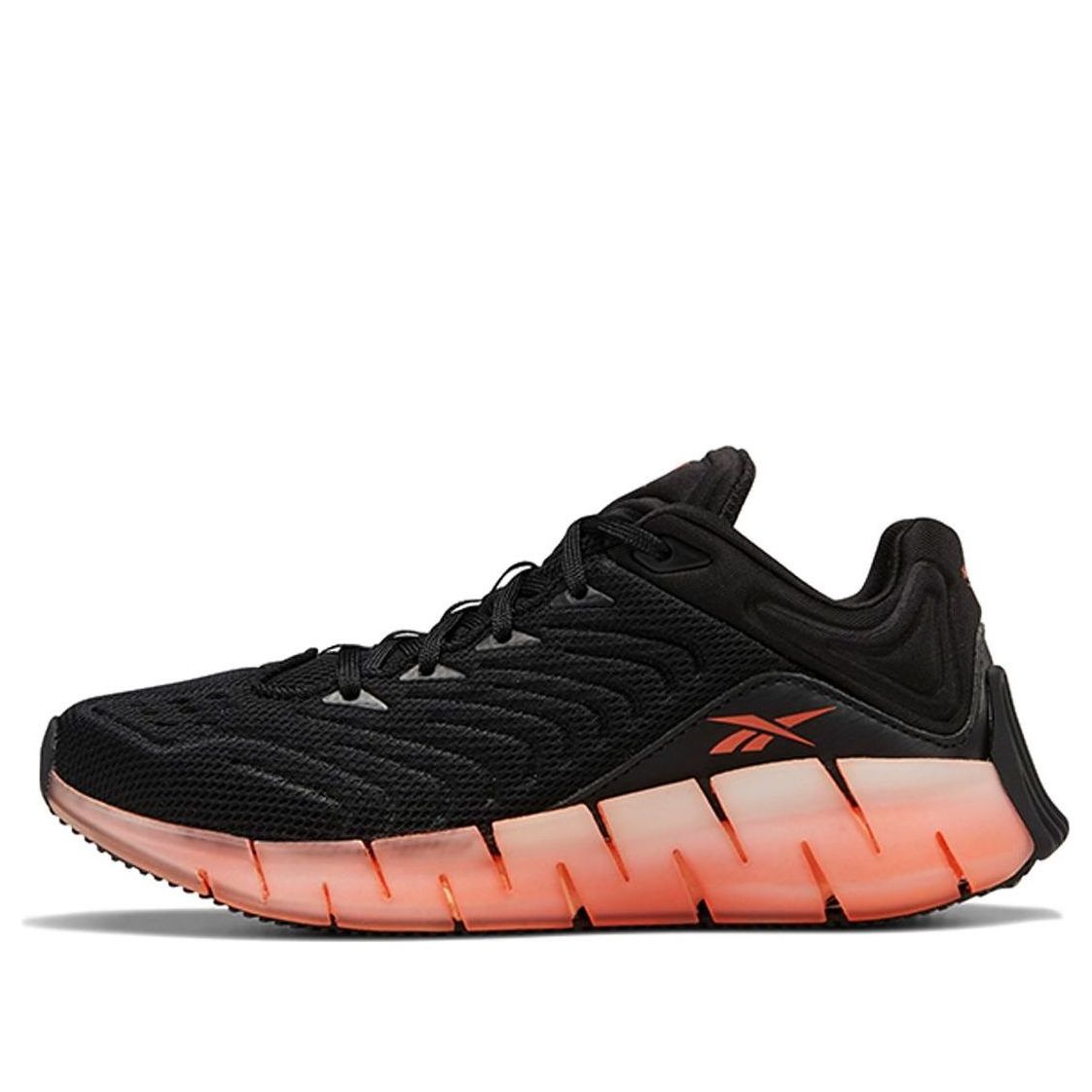 Reebok Zig Kinetica Running Shoes K Black/Orange FX0431