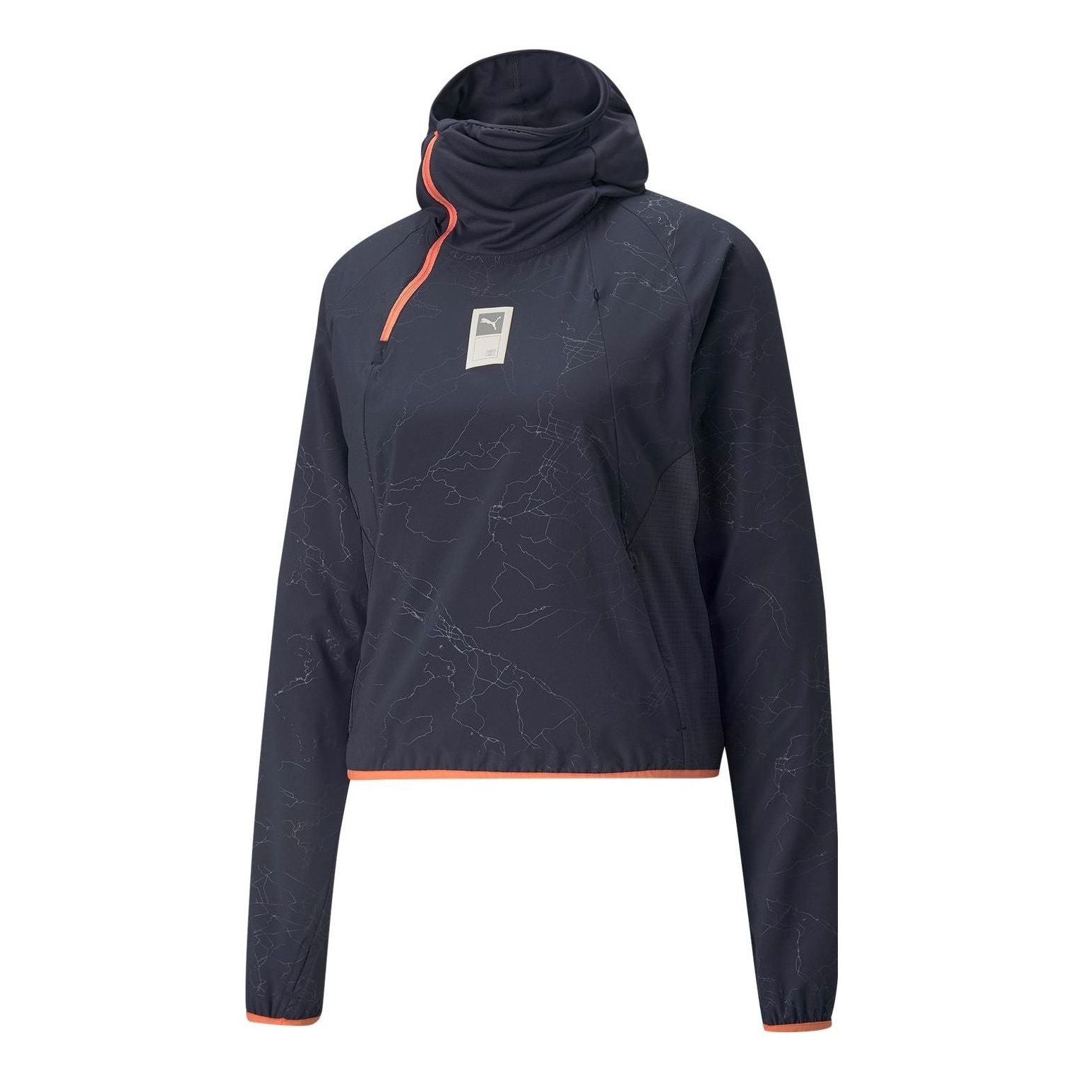 (WMNS) PUMA x First Mile Woven Jacket 'Navy' 521416-43