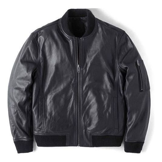 Men's Timberland Casual aviator Jacket Black A1NC4001
