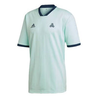 adidas Soccer/Football Sports Round Neck Short Sleeve Jersey Mint Green DP2703