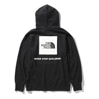 THE NORTH FACE Unisex Back Square Logo Sweatshirt Black NT12034-K
