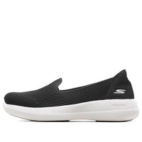 (WMNS) Skechers Go Walk Stability Slip On Black 124604-BKLP