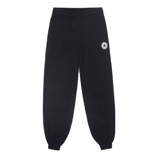 (WMNS) Converse Retro Chunk Knit Pant Asia Sizing 'Black' 10025889-A01