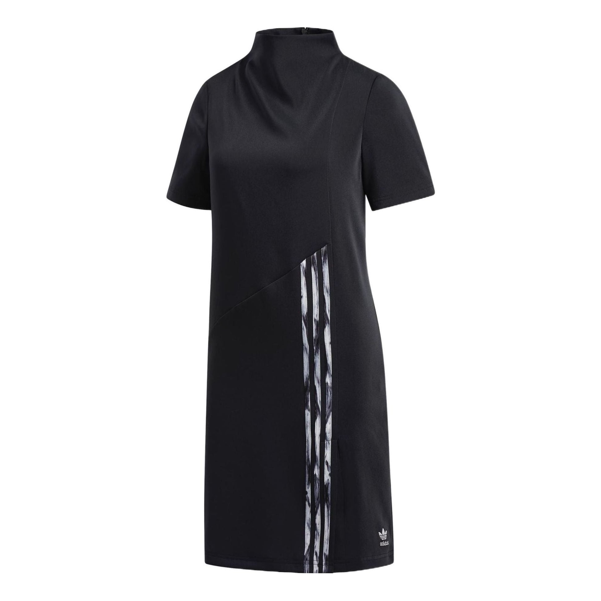 (WMNS) adidas x Danielle Cathari Turtleneck Dress 'Black'  FN2782