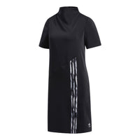 (WMNS) adidas x Danielle Cathari Turtleneck Dress 'Black'  FN2782