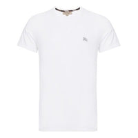 Burberry Printing Pattern Round Collar Male White 40618191
