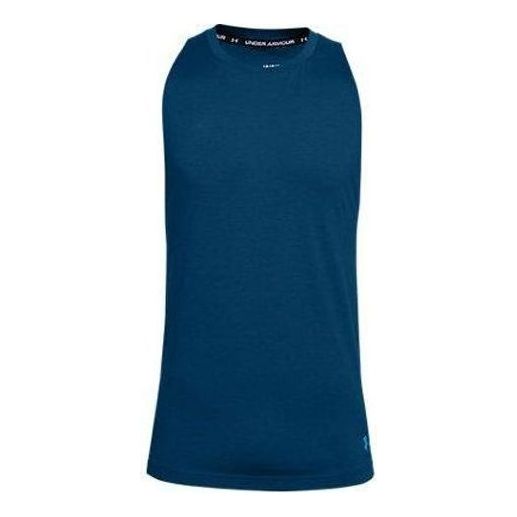 Under Armour Baseline Cotton Tank 'Blue' 1326707-581