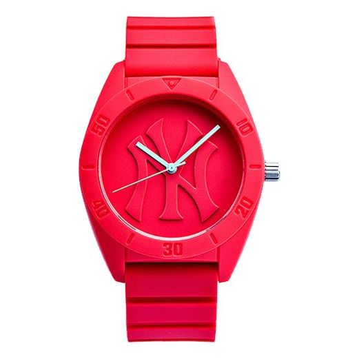 MLB Sports waterproof quartz Silicone Red MLB-D5002-4