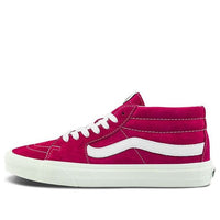 Vans SK8-Mid Mid Tops Casual Skateboarding Shoes Unisex Red Rose VN0A3WM32V9