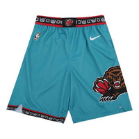 Nike NBA Memphis Grizzlies Hardwood Classics Swingman Shorts For Men Blue BV5874-311