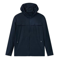 FILA Woven Sports Hooded Jacket Blue F11M122711F-NV