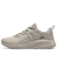 (WMNS) Skechers Bobs Squad Chaos Brilliant Synergy 'Beige' 117237-NAT