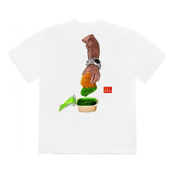 Travis Scott Cactus Jack x McDonald Unisex Tee White TC-1