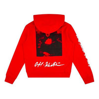 Off-White SS21 x MCA Mona Lisa Crossover Printing Pullover Red OMBB034G190030152010