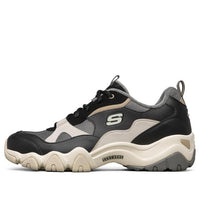 Skechers D'lites 2.0 Running Shoes Ivory/Black 666159-BKNT