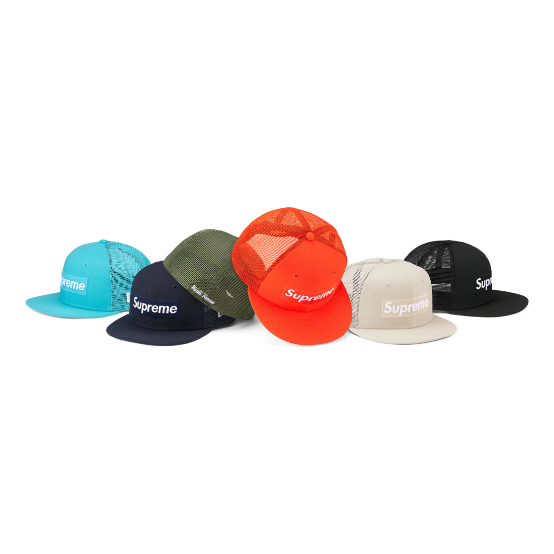 Supreme Box Logo Mesh Back New Era 'Multi-Color' SUP-SS23-2238