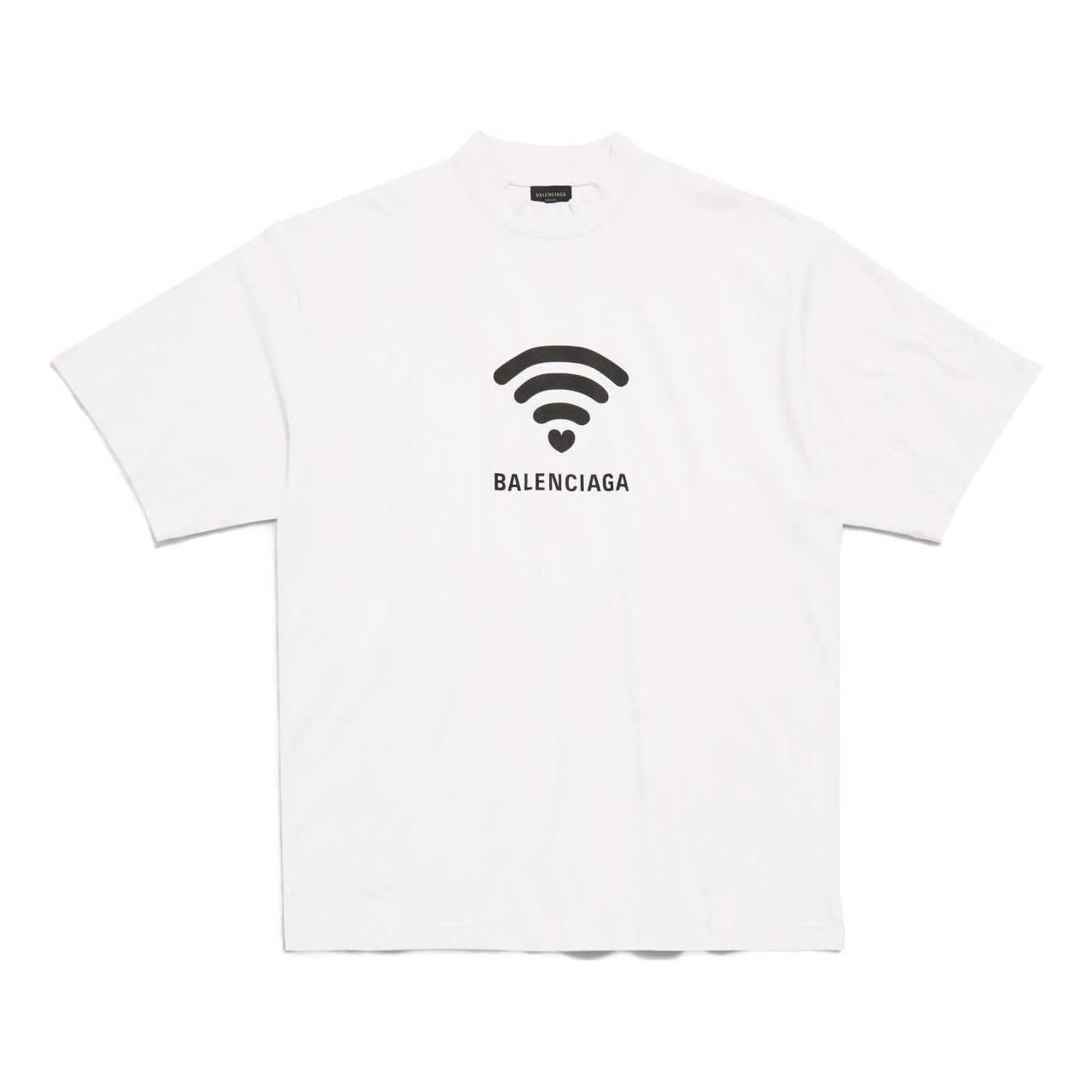 Balenciaga Lo_ve T-shirt 'Off White' 764235TQVK23307