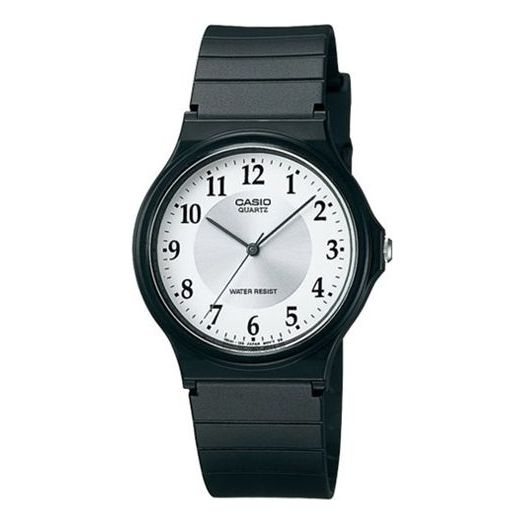CASIO Sports Quartz Waterproof Mens White Analog MQ-24-7B3LDF