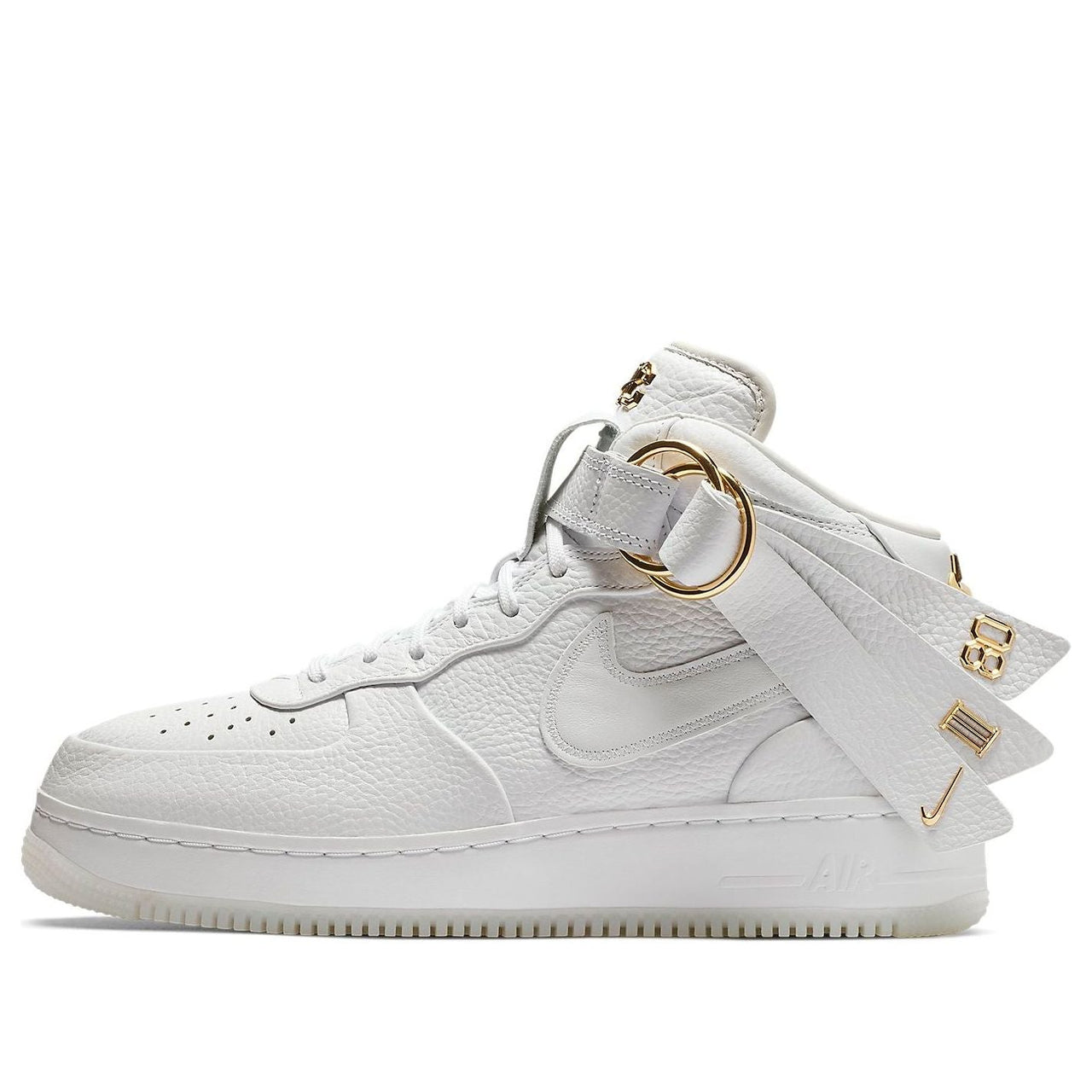 Nike x Victor Cruz Air Force 1 Mid 'White Gold' AO9298-100